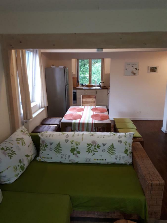 Holzhaus Mit Gruener Aussicht Zum Erholen Villa Burgheim Bagian luar foto